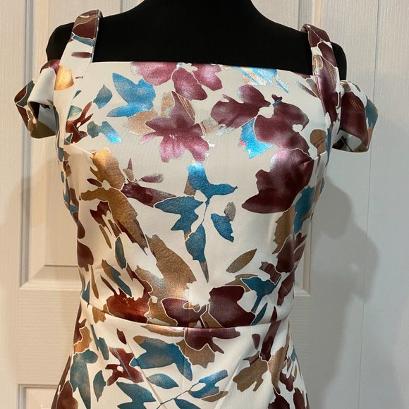 #66  E.C.I. New York Metallic Dress - Picture 8 of 14